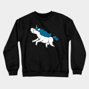 Unicorn In Daily Life Crewneck Sweatshirt